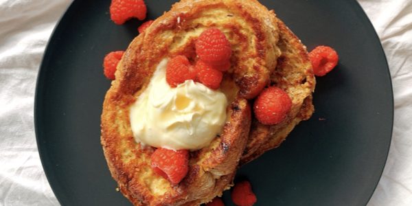 French Toast with Berries and Mascarpone
